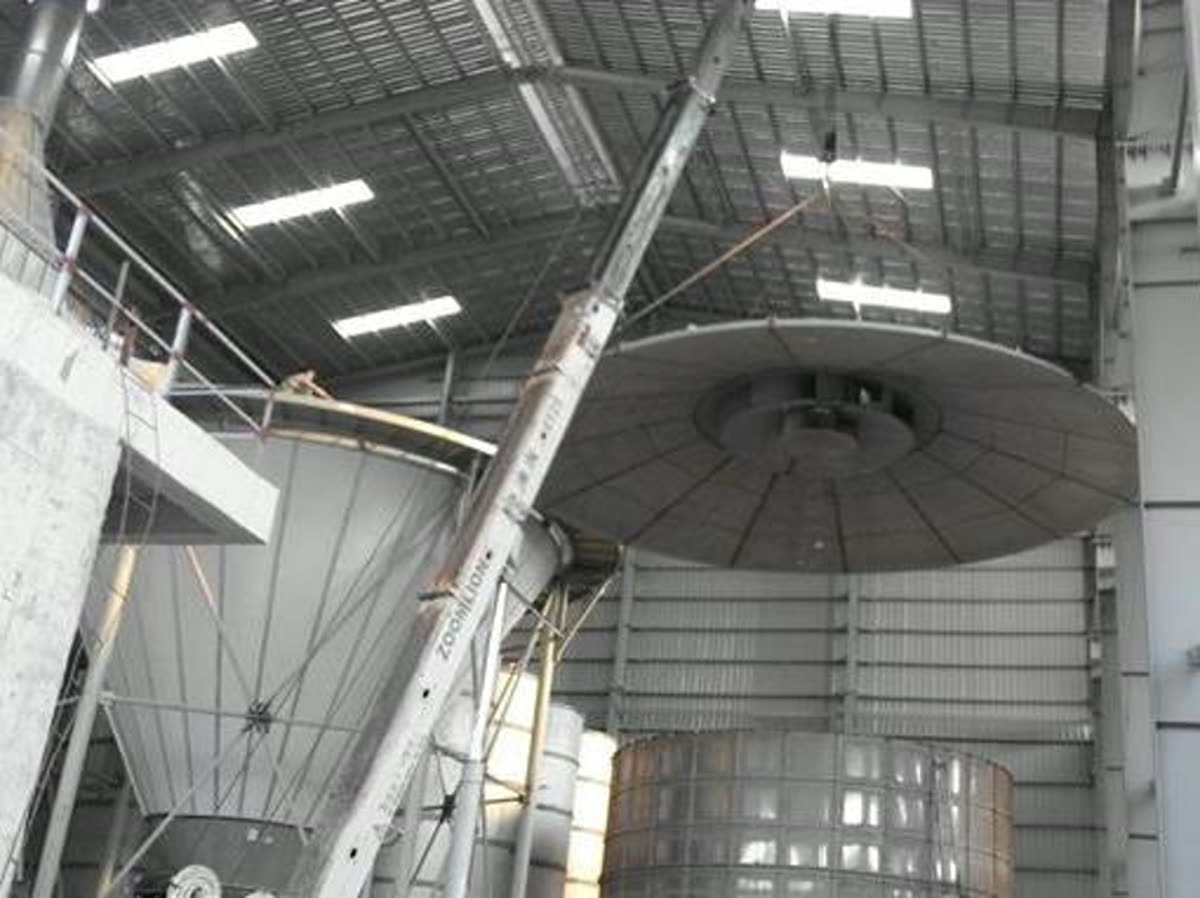 Dự án Hệ thống sấy phun do DongA Steel thực hiện