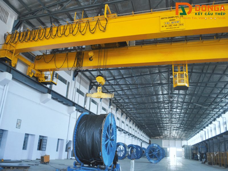 Cấu tạo cầu trục dầm đơn: Sự lựa chọn hoàn hảo trong mọi công trình
